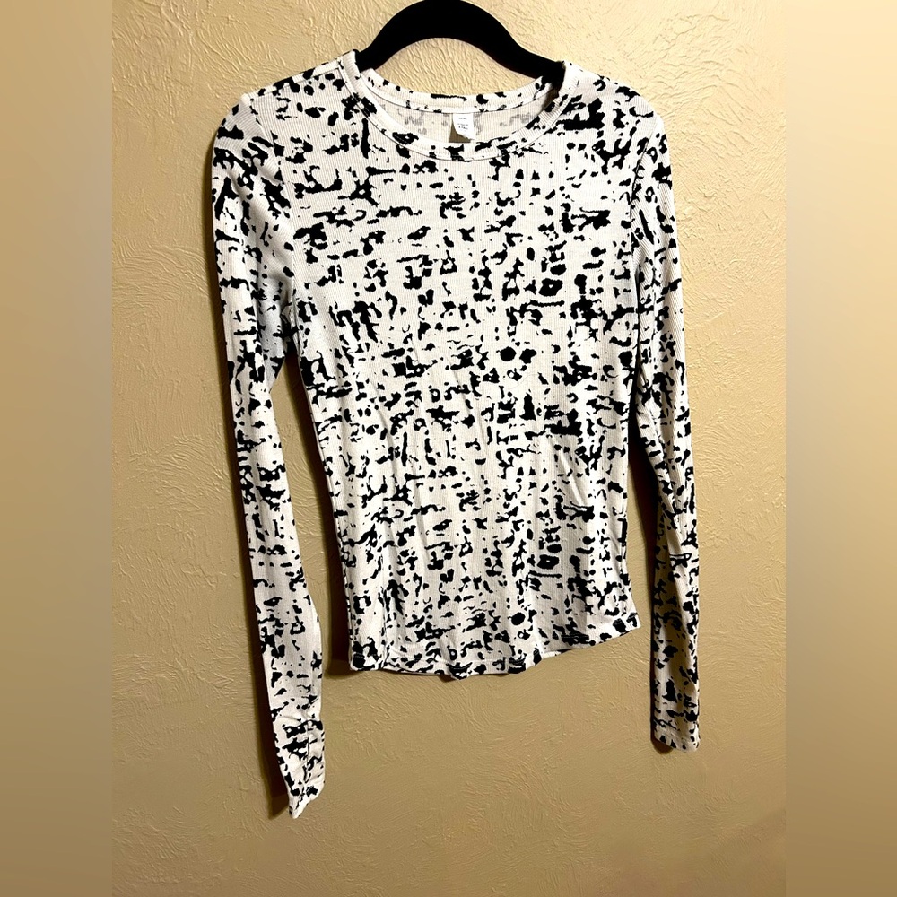 Old Navy long sleeved shirt, size S, white